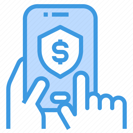 Mobile, payment, security, shield, smartphone icon - Download on Iconfinder