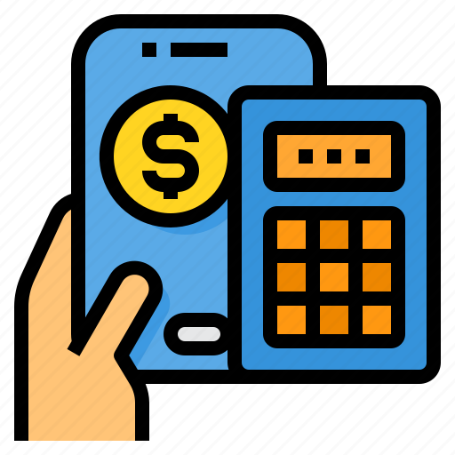 Calculator, financial, mobile, money, payment icon - Download on Iconfinder