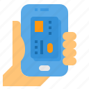 card, credit, method, mobile, payment, smartphone 