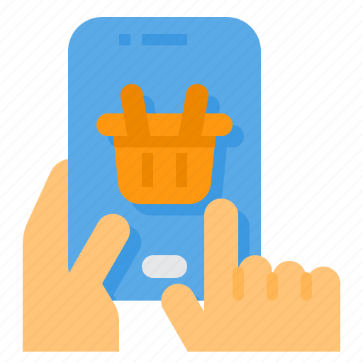 Basket, mobile, payment, shopping, smartphone icon - Download on Iconfinder