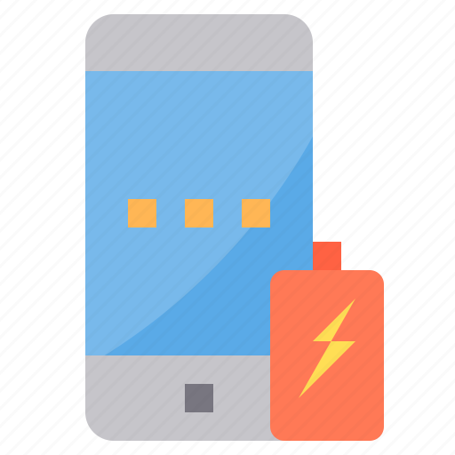 Battery, cellphone, charge, communication, mobile phone, smartphone icon - Download on Iconfinder