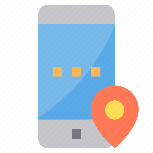 Cellphone, communication, location, mobile phone, smartphone icon - Download on Iconfinder