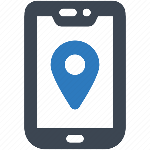 Location, mobile, phone, gps, app, map, smartphone icon - Download on Iconfinder