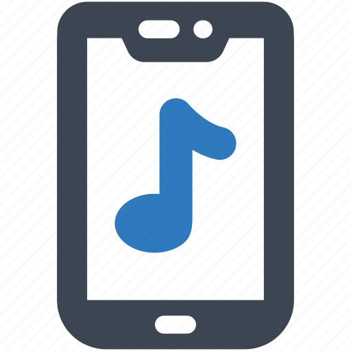 Mobile, music, phone, audio, player, smartphone, app icon - Download on Iconfinder