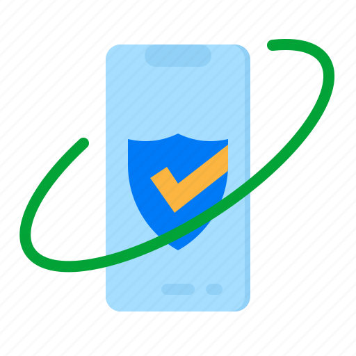 Insurance, mobile, prevention, protection, security icon - Download on Iconfinder