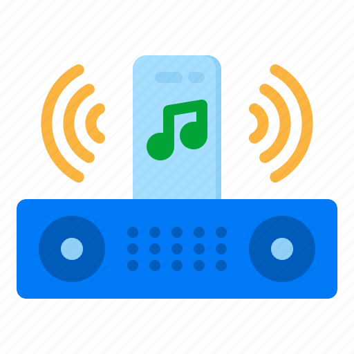 Audio, device, electronics, music, speaker icon - Download on Iconfinder