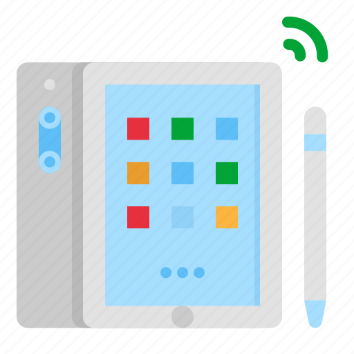 Ipad, pen, tablet, technological, technology icon - Download on Iconfinder
