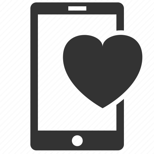 Heart, mobile icon - Download on Iconfinder on Iconfinder