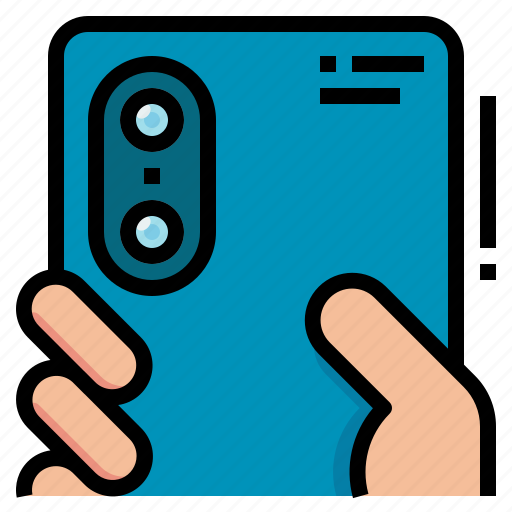 Camera, dual, mobile, phone, technology icon - Download on Iconfinder