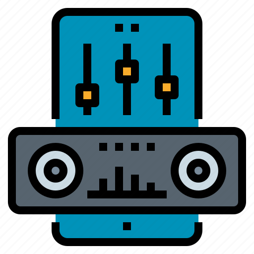 Fi, hi, mobile, music, sound, systems icon - Download on Iconfinder