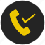 conference call, in call, outgoing call, phone, received call, receiver, update contact 