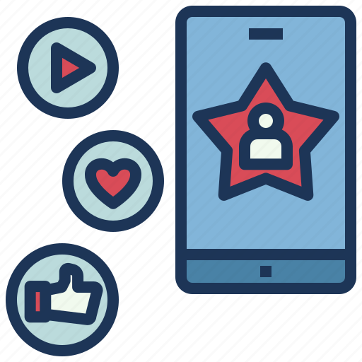 Social, media, idol, satisfaction, follow icon - Download on Iconfinder