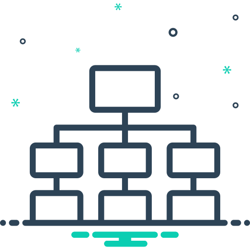 Blueprint, chart, database, diagram, hierarchy, layout, organization icon - Download on Iconfinder