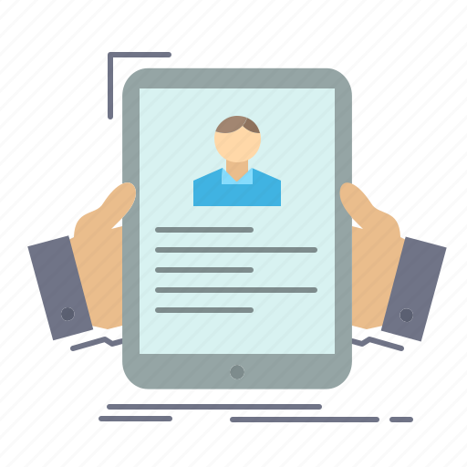 Employee, hiring, hr, profile, resume icon - Download on Iconfinder