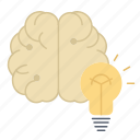 brain, bulb, business, idea, mind
