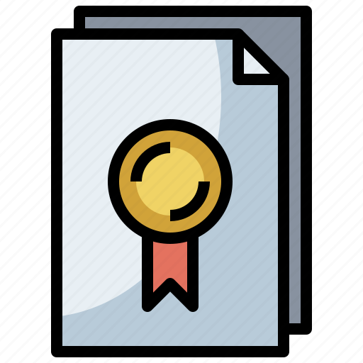 Certificate, certification, certified, contract, degree, diploma, education icon - Download on Iconfinder
