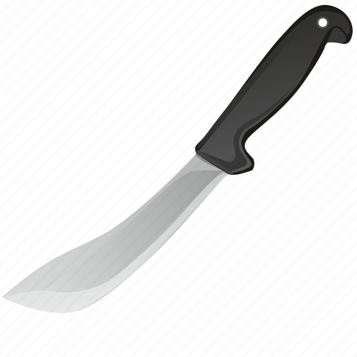 Blade, cook, kitchen, knife, meat, steel icon - Download on Iconfinder