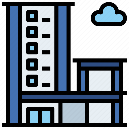 Buildings, city, flats, offices, skyscraper icon - Download on Iconfinder