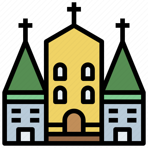 Building, buildings, catholic, christian, christianity, religion, religious icon - Download on Iconfinder