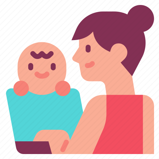 Mom, boss, working, business, woman, computer, laptop icon - Download on Iconfinder