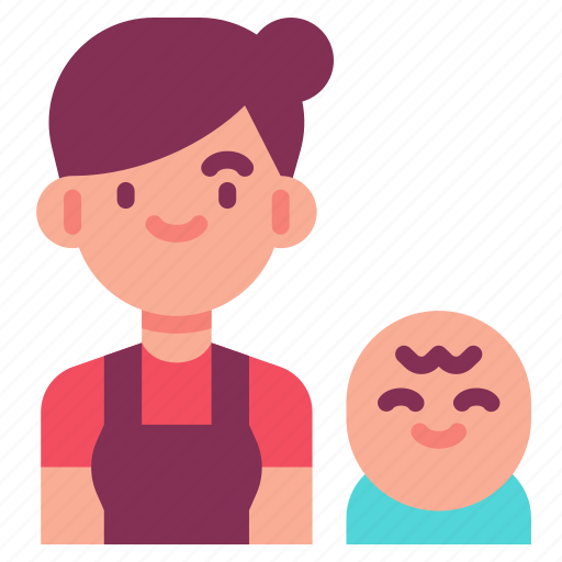Mother, mom, boss, working, business, woman, office icon - Download on Iconfinder