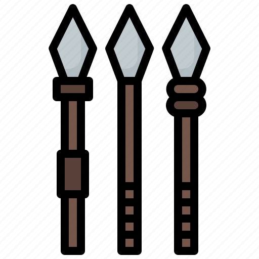 Miscellaneous, spear, spears, stone, weapon icon - Download on Iconfinder