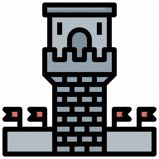 Architecture, city, cultures, medieval, tower icon - Download on Iconfinder