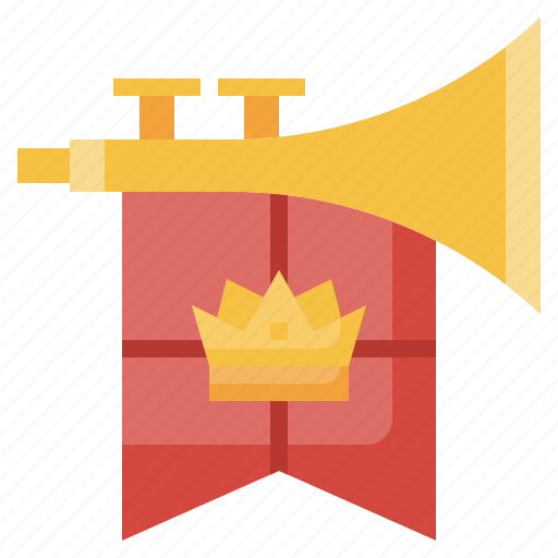 Instrument, multimedia, music, musical, trumpet, wind icon - Download on Iconfinder