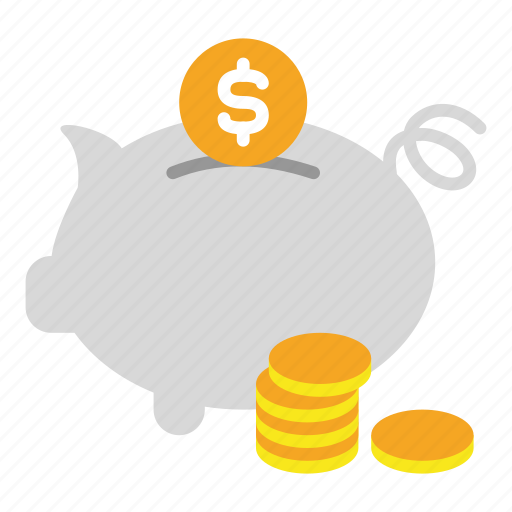 Coin, money, pig, save, bank, banking, finance icon - Download on Iconfinder
