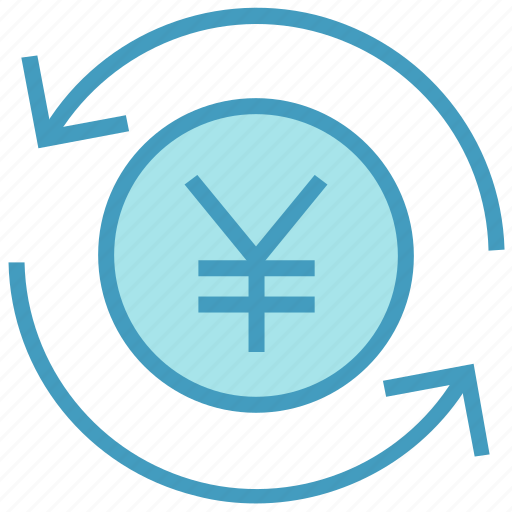 Arrows, cash, coin, currency, financial, money, yen icon - Download on Iconfinder