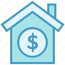 dollar, finance, home, house, insurance, property, property value