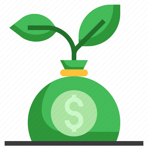 Growth, success, money, coin, plant icon - Download on Iconfinder