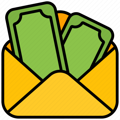 Envelope, banknote, money, finance, cash, currency, payment icon - Download on Iconfinder