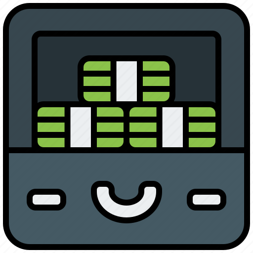 Suitcase, briefcase, money, finance, cash, currency, payment icon - Download on Iconfinder