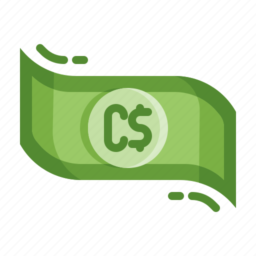 Canadian, canadian dollars, money, currency icon - Download on Iconfinder