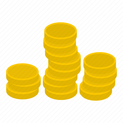 Coins, currency, finance, gold, metal, money, wealth icon - Download on Iconfinder