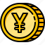 currency, yen, japan, coin, finance 
