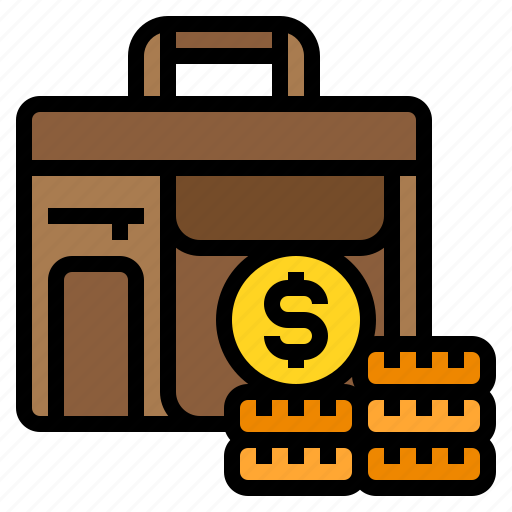 Briefcase, money, economy, finance, currency icon - Download on Iconfinder