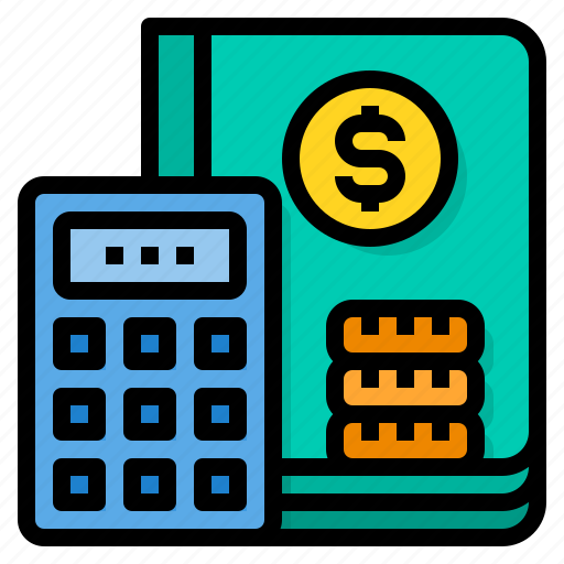 Finance, budget, calculator, money, bank, book icon - Download on Iconfinder