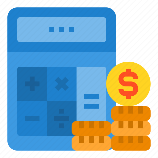 Business, money, budget, calculator, coins icon - Download on Iconfinder