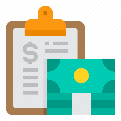 Loan, money, financial, report, clipboard icon - Download on Iconfinder