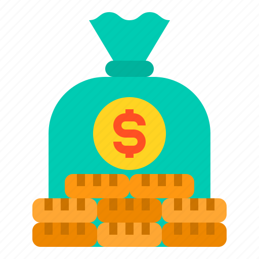 Money, saving, budget, bag, coins icon - Download on Iconfinder