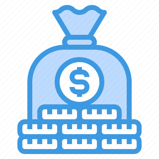 Money, saving, budget, bag, coins icon - Download on Iconfinder