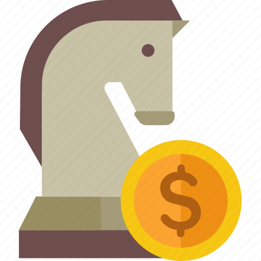 Money, strategy, knight, dollar, coin, money plan, cash icon - Download on Iconfinder