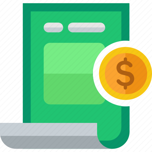 Money, bill, invoice, dollar, shopping, payment, shop icon - Download on Iconfinder