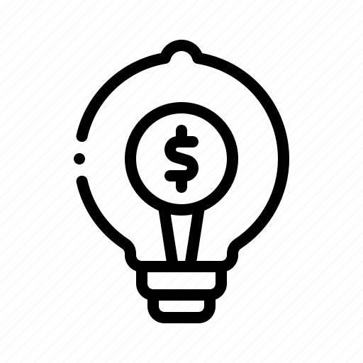 Idea, finance, money, startup, business, creative, lightbulb icon - Download on Iconfinder
