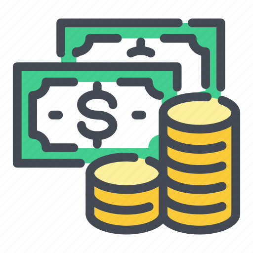 Cash, coin, dollar, gold, investment, money, wallet icon - Download on Iconfinder