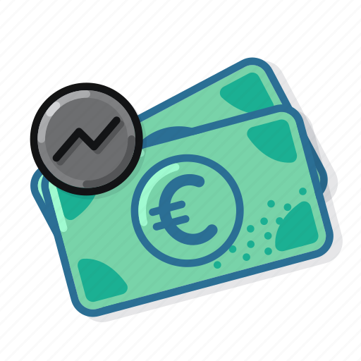 Eur, stats, money, cash, banknote icon - Download on Iconfinder