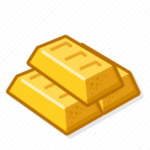 Gold, bar icon - Download on Iconfinder on Iconfinder