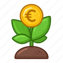 money, tree, eur